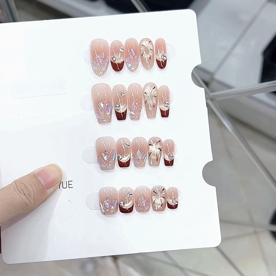 Fashionable Press-On Nails Kalsten