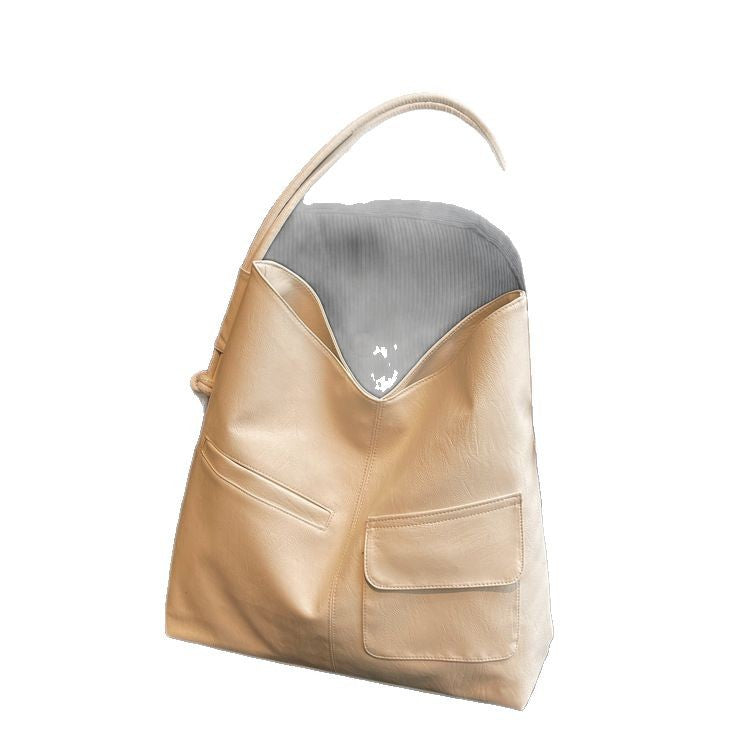 Casual tote bag with practical front pockets Kalsten