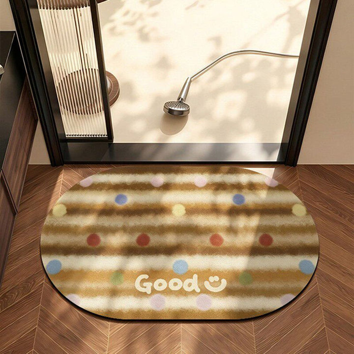 Decorative Polka Dot Area Mat