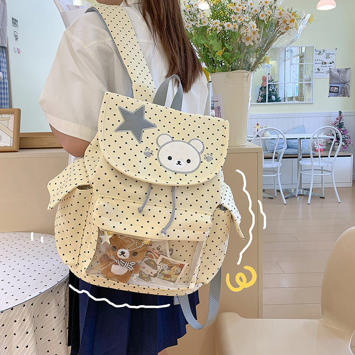 Cute Character Padded Backpack Kalsten