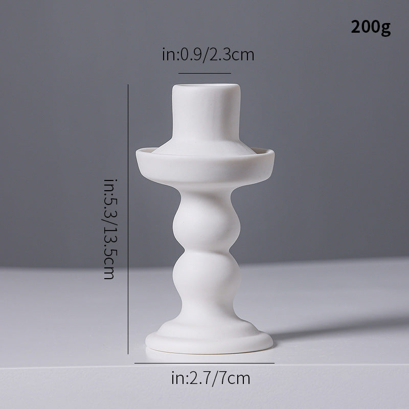 Elegant Ceramic Candle Holder Kalsten