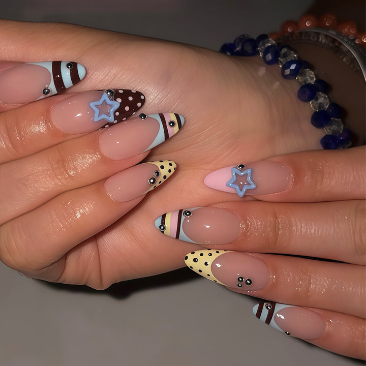 Creative Decorative Press-On Nail Art Set Kalsten
