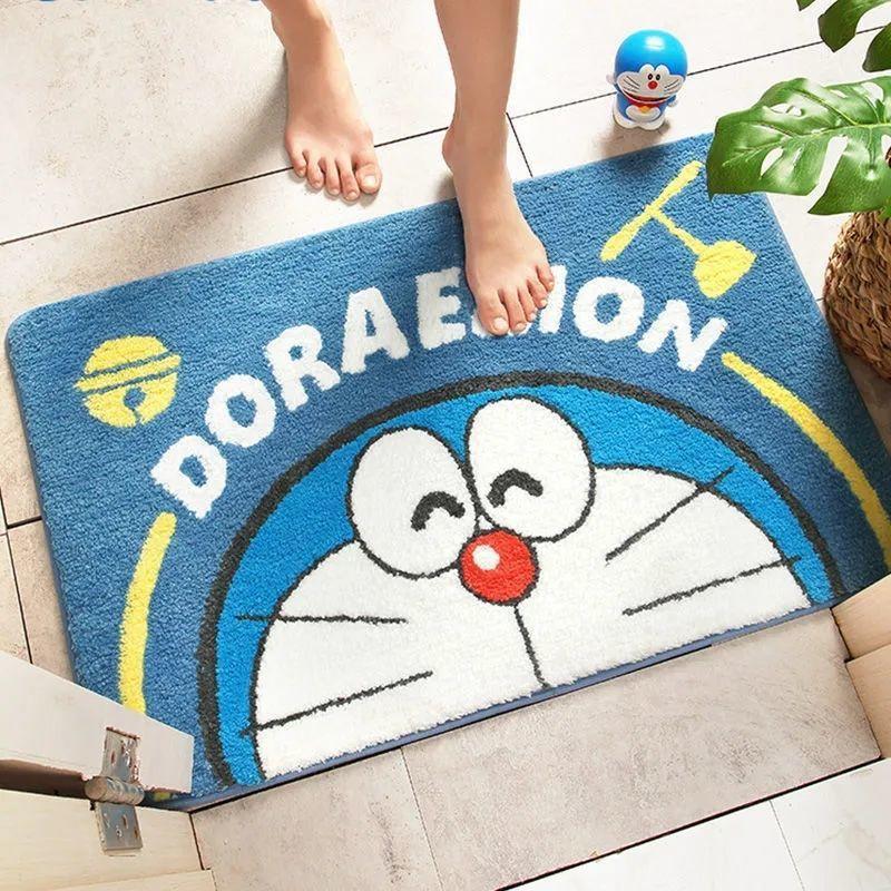 Cartoon-Like Plush Bath Mat for Home