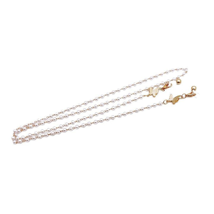 Pearl Glasses Holder Chain with Elegant Pendants Kalsten