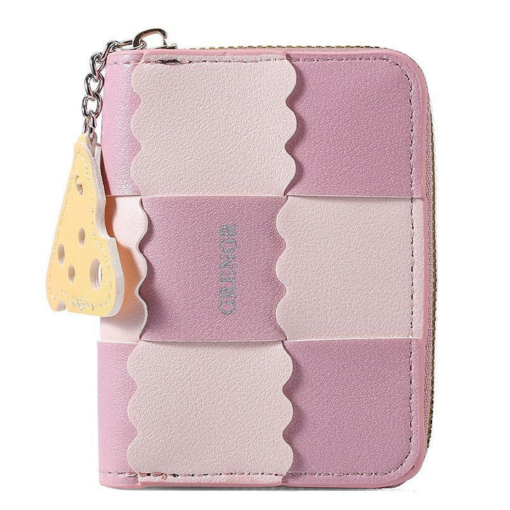 Chic Textured Zip Wallet Kalsten