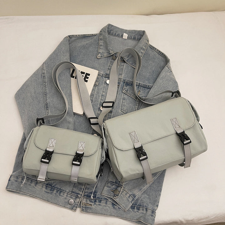 Modular shoulder bag with unique fastening system Kalsten