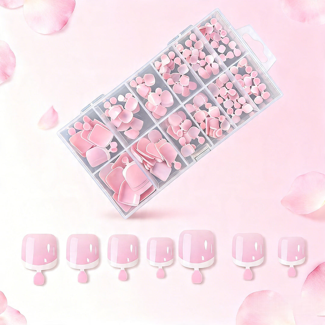 Full Coverage Press-on Toenail Set