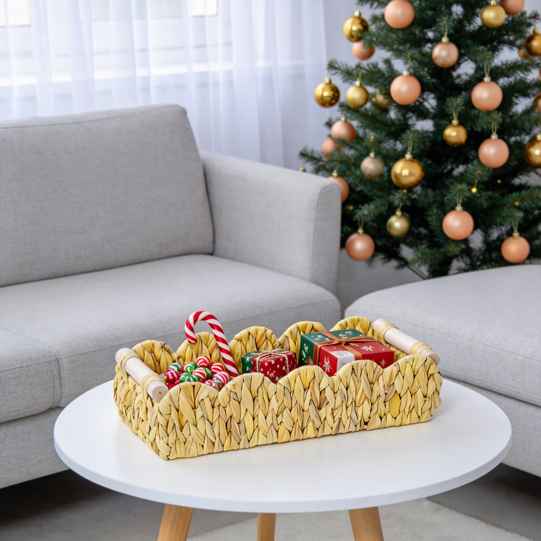 Decorative Woven Storage Tray Kalsten