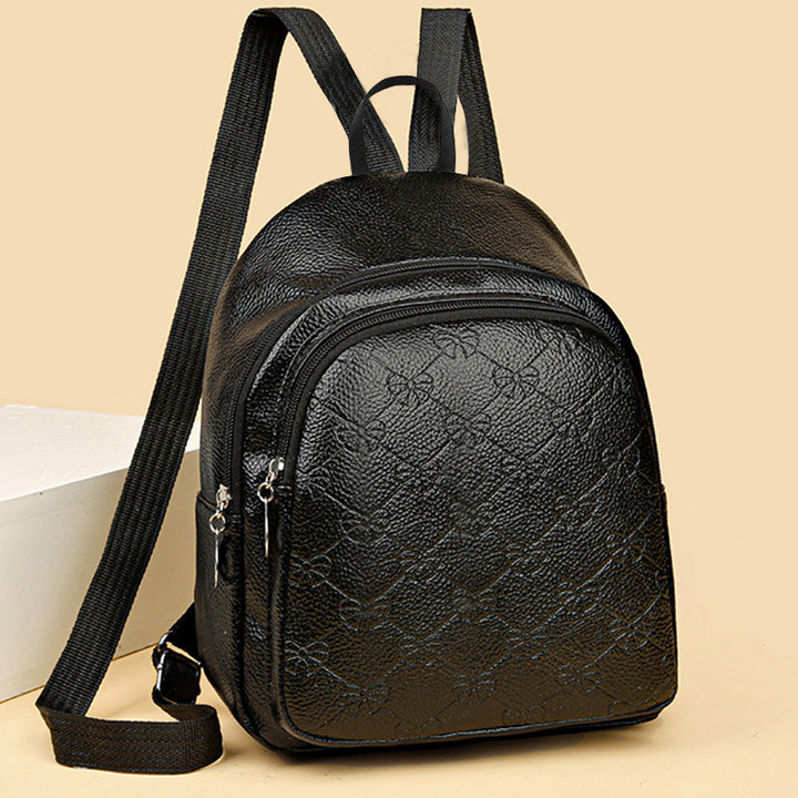 Women's Elegant Textured Mini Backpack Kalsten
