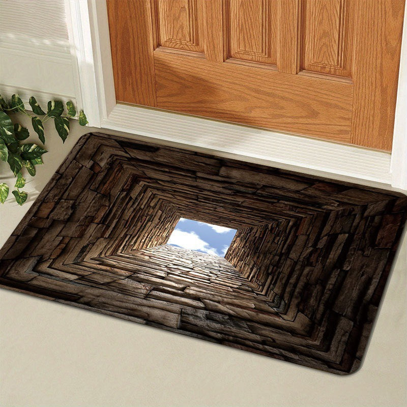 3D Optical Illusion Entrance Mat
