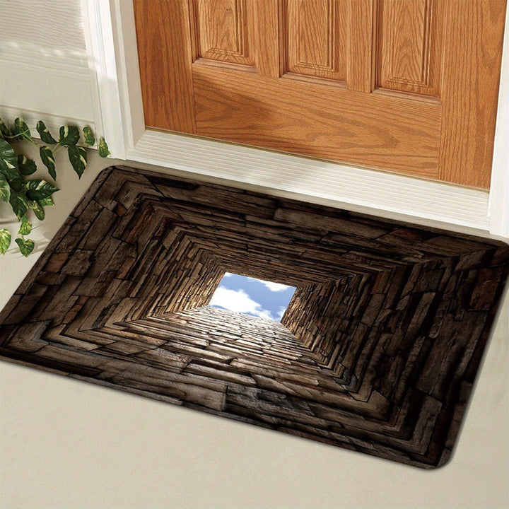 3D Optical Illusion Entrance Mat