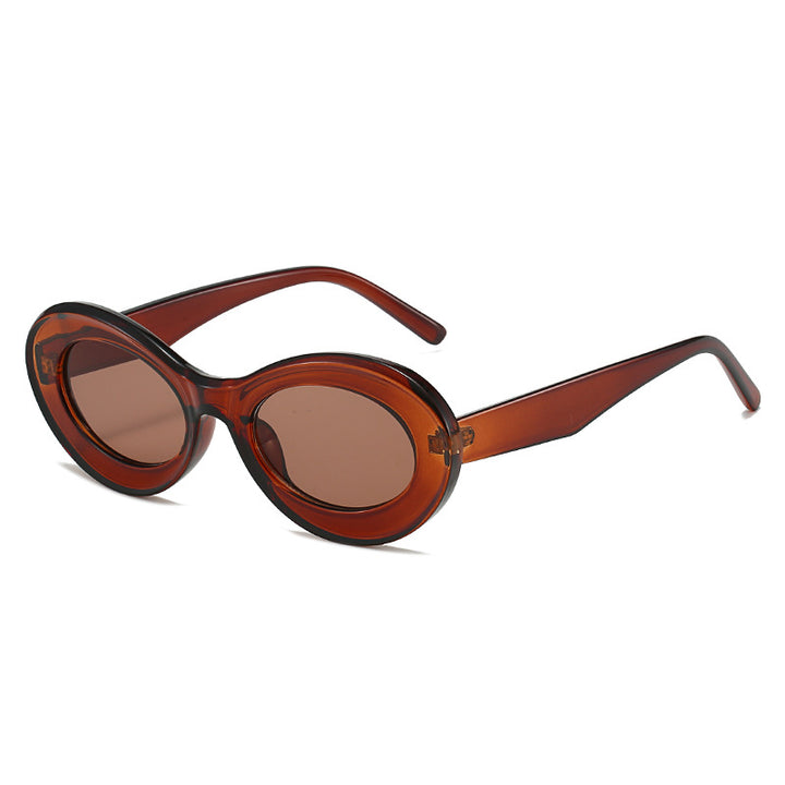Ladies fashionable sunglasses in oval design Kalsten