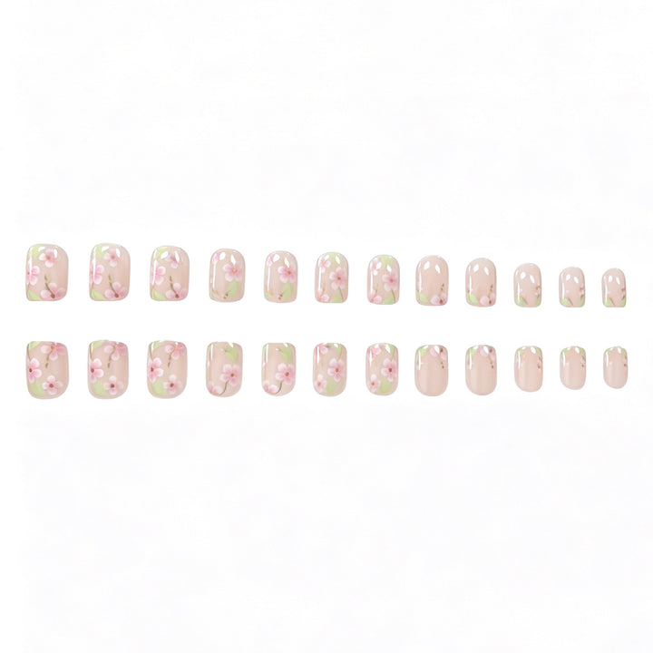 Floral Embellished Nail Art Enhancements Kalsten