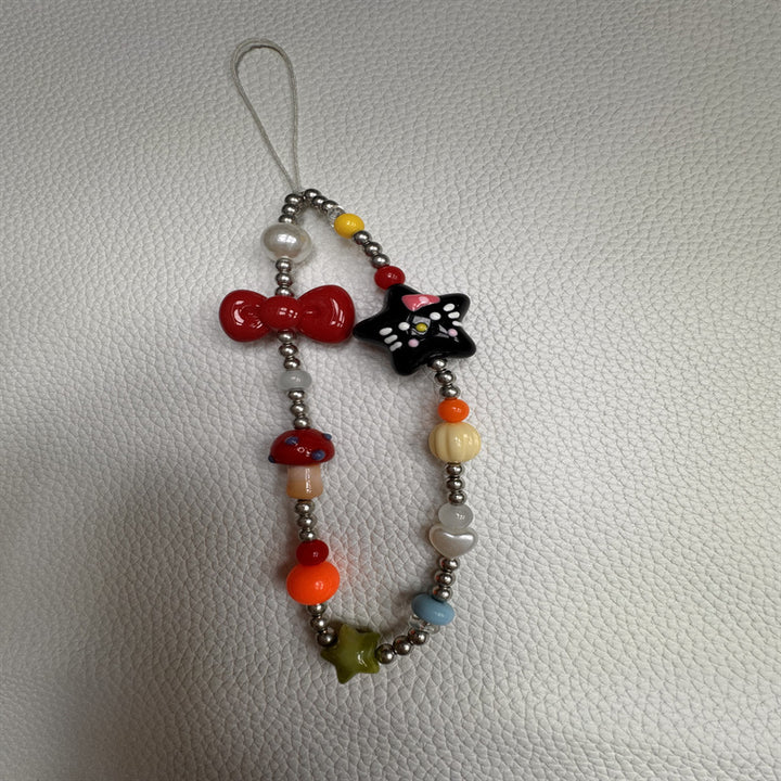 Playful Beaded Charm Eyewear Holder Kalsten