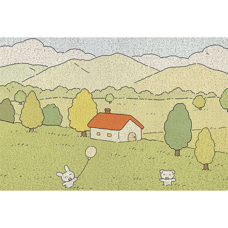 Cartoon-Themed Play Mat