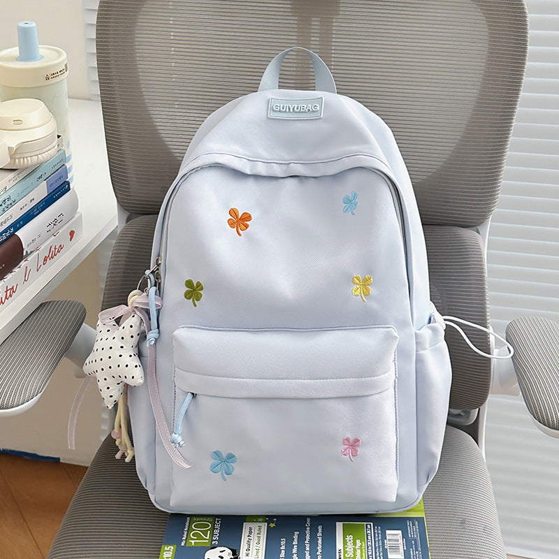 Floral Embroidered Casual Backpack Kalsten 1791205343