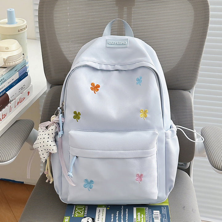Floral Embroidered Casual Backpack Kalsten 1791205343