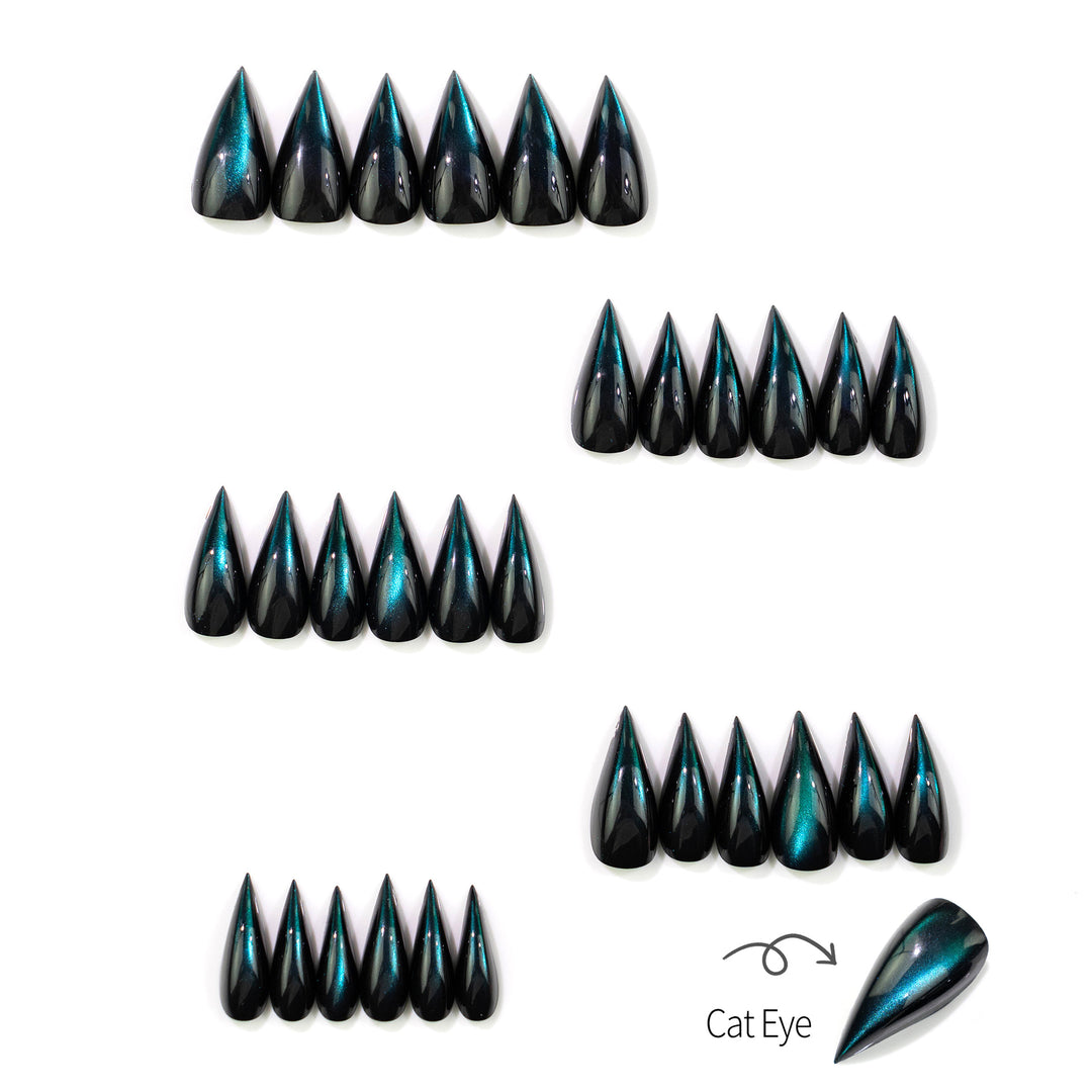 Gothic Stiletto Press-On Nails