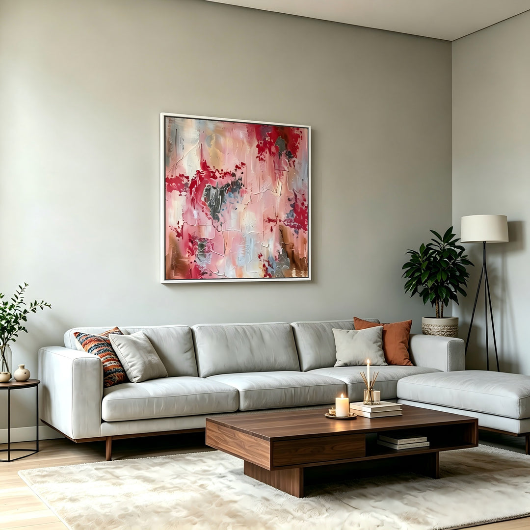 Abstract Expressionist Canvas Art for Modern Homes