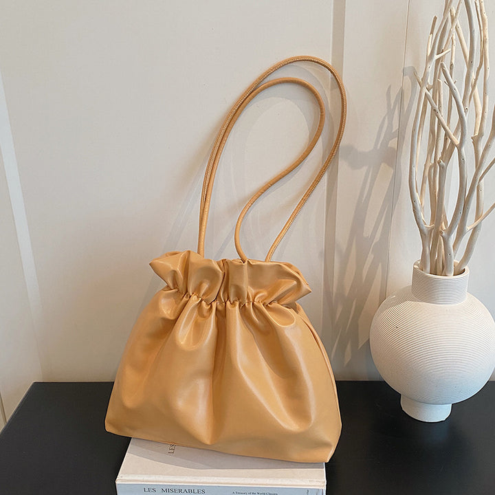 Functional Drawstring Handbag