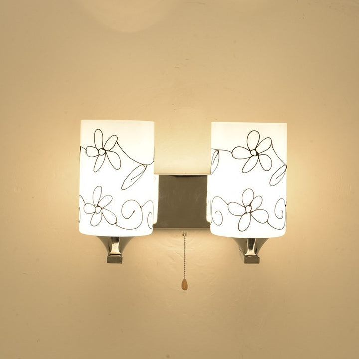 Artistic Flower Design Wall Sconce