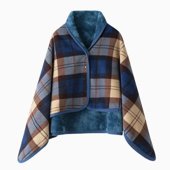 Ladies elegant warmkeeping poncho blanket Kalsten