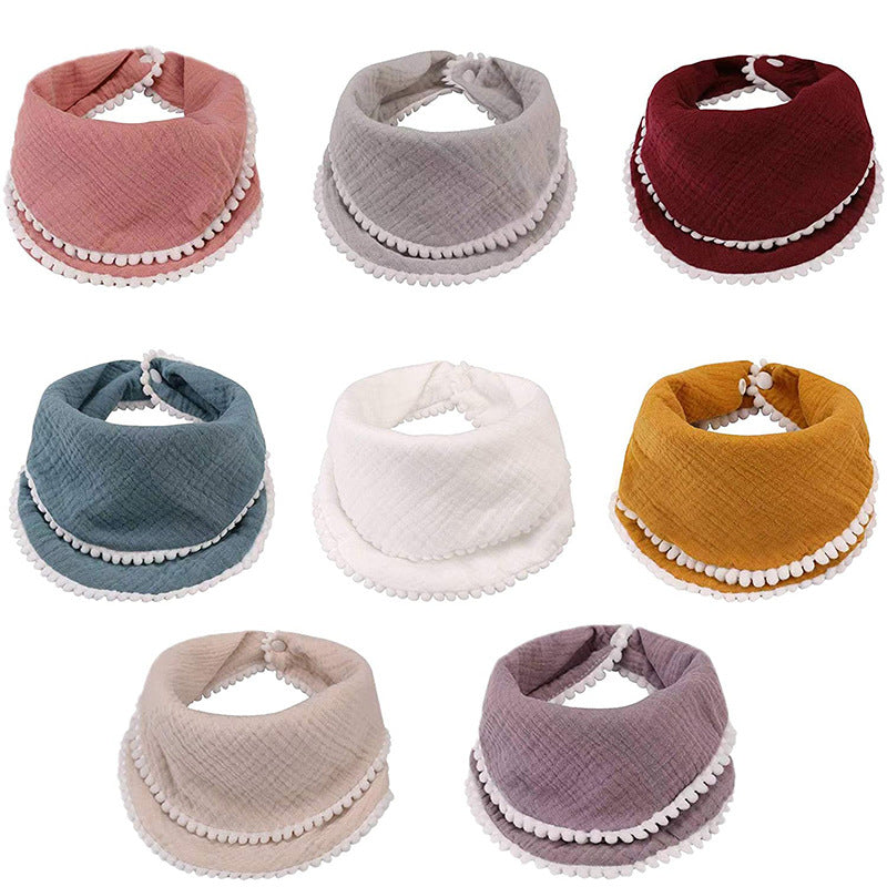 Soft Cotton Drool Bibs Set kalsten