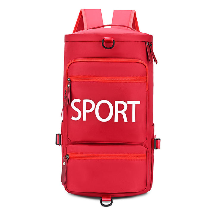 Sporty backpack with multiple compartments and reflective elements Kalsten