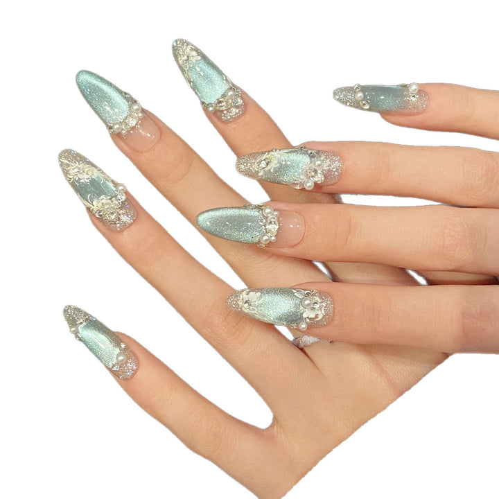 3D Decorative Press-On Nail Art Set