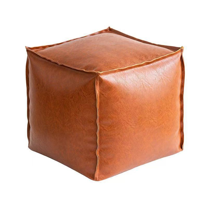 Ladies Comfortable Seat Pouf made of high-quality Faux Leather Kalsten