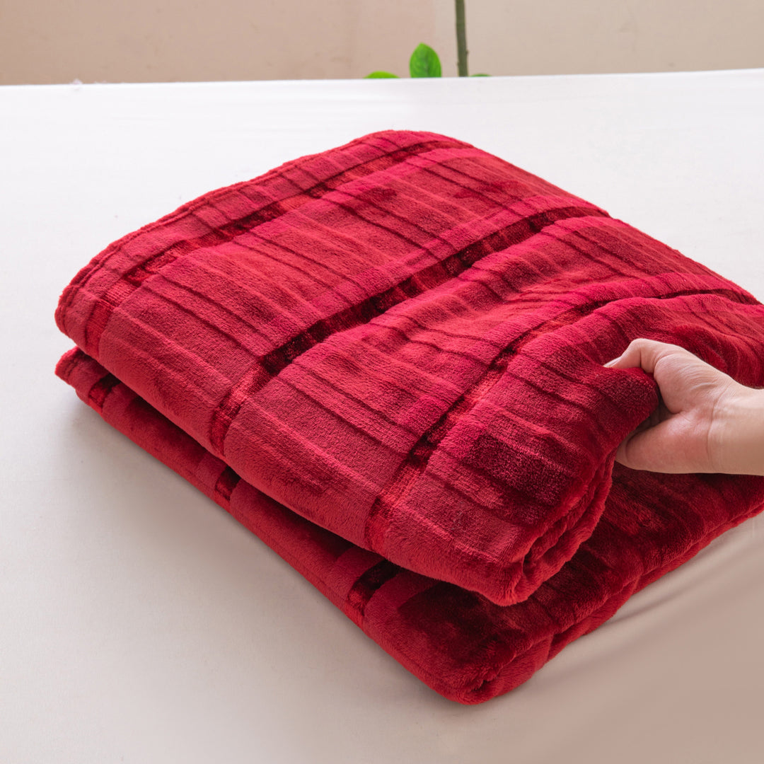 Cozy Flannel Throw Blanket
