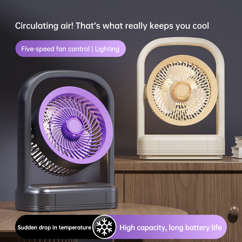 Unisex Portable Rechargeable Desk Fan Kalsten