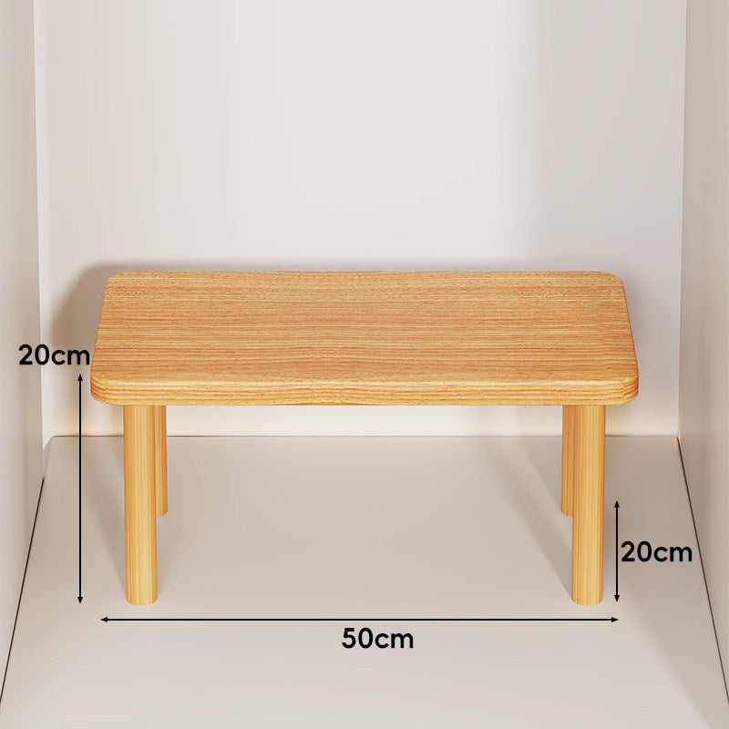 Adjustable Multi-Height Wooden Monitor Riser and Desktop Shelf