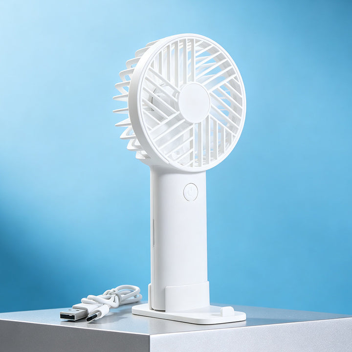 Women's Portable Mini Fan with Flexible Mount and USB Connection Kalsten