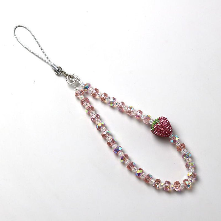 Crystal Beaded Charm Phone Strap Kalsten