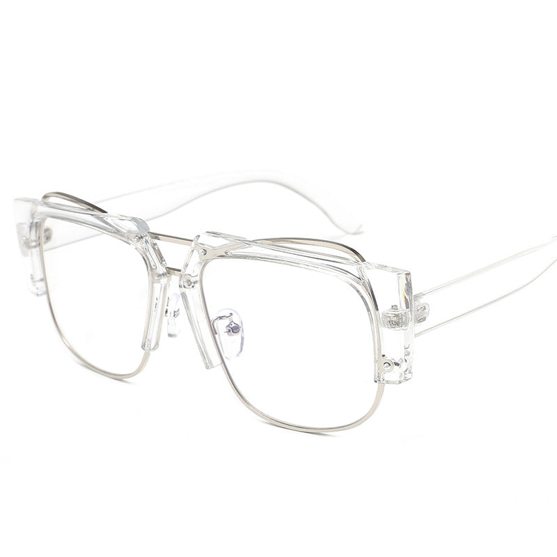 Women Fashion Square Sunglasses with Unique Chain Design Kalsten