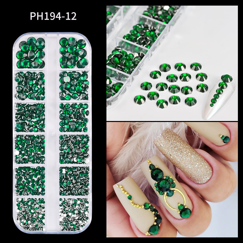 Premium Rhinestone Nail Art Decoration Kit