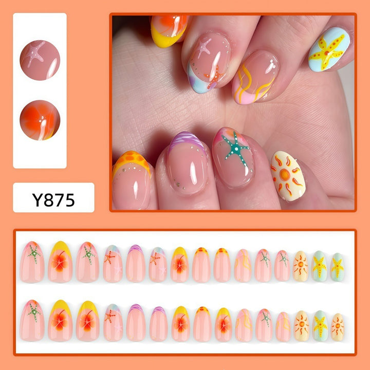 Creative and colorful nail design set Kalsten