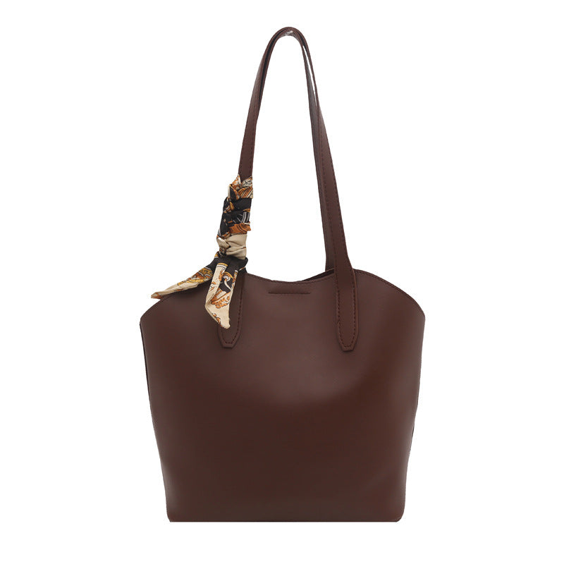 WoChic Designer Tote Bag with Stylish Scarf Kalsten