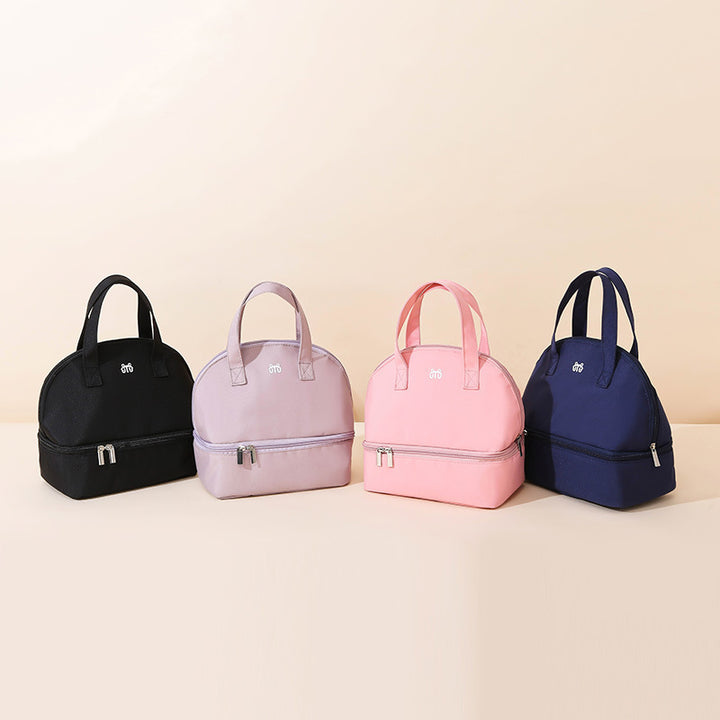 Women's Insulated Lunch Bag with Double Compartment Design Kalsten