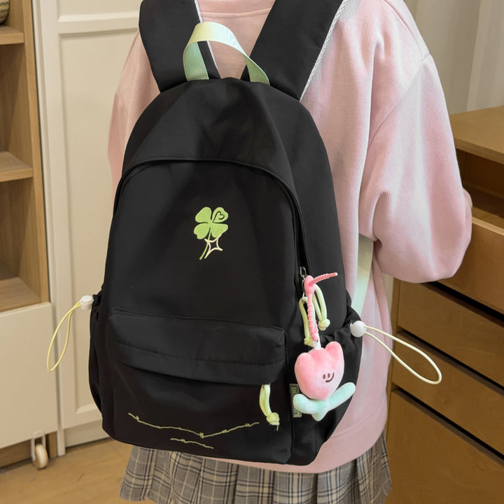 Embroidered Floral Design Backpack Kalsten