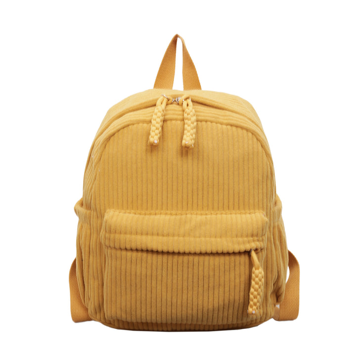 Corduroy Multi-Pocket Backpack Kalsten