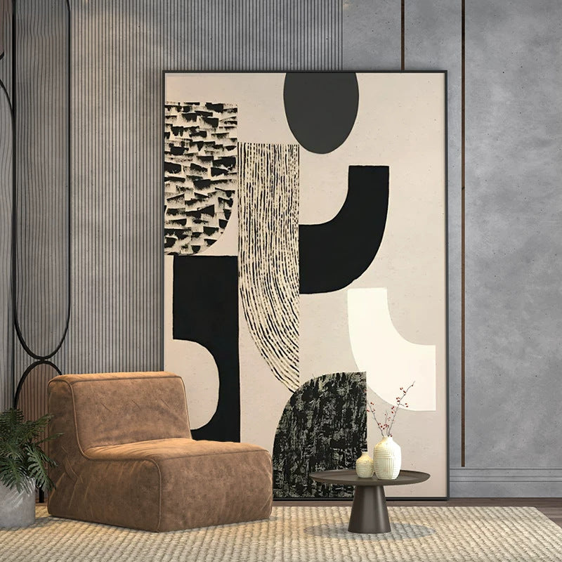 Abstract Geometric Wall Art Canvas