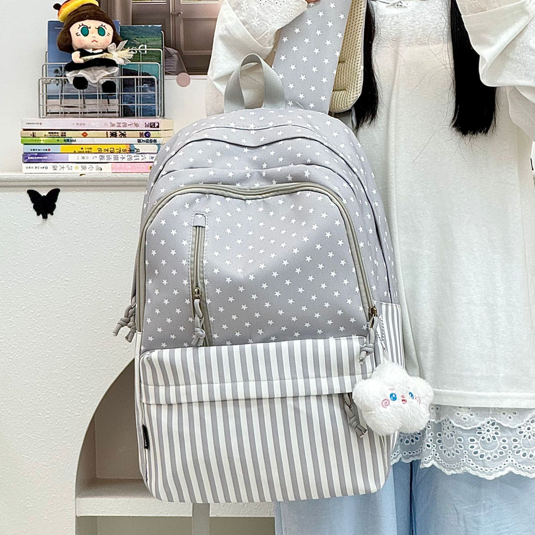 Stylish Star-Printed Large Capacity Backpack Kalsten