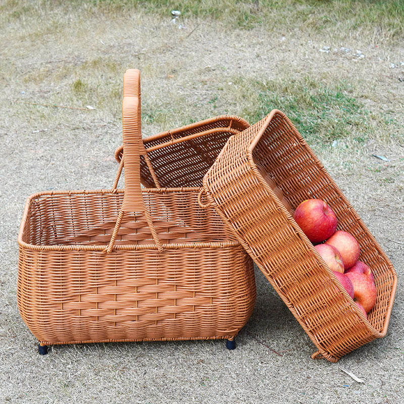 Elegant Woven Storage Hamper Kalsten