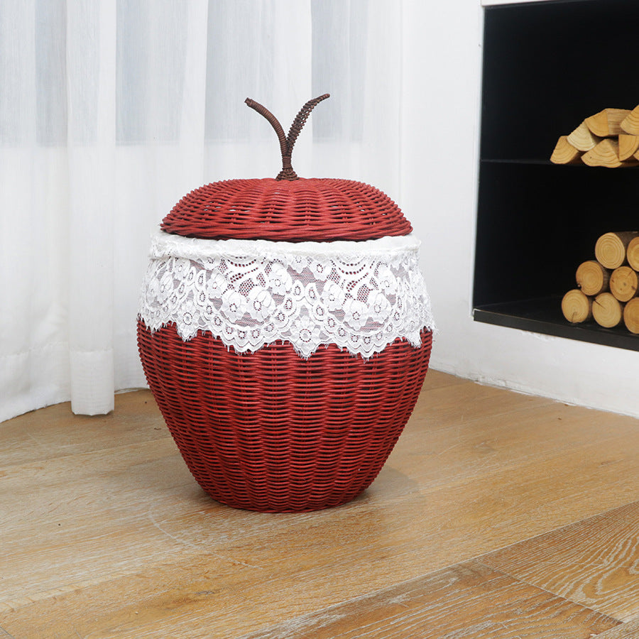 Stylish storage basket in apple design Kalsten