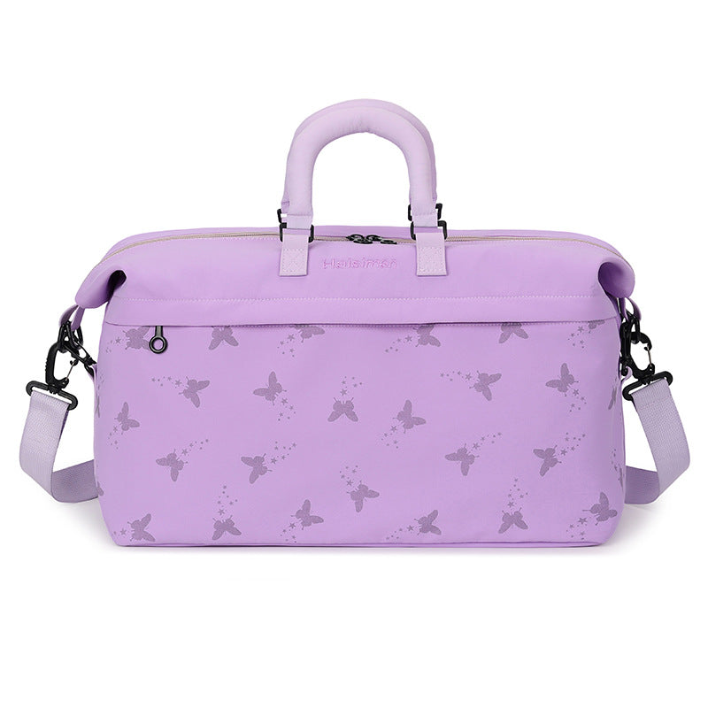 Stylish Butterfly Print Travel Duffle