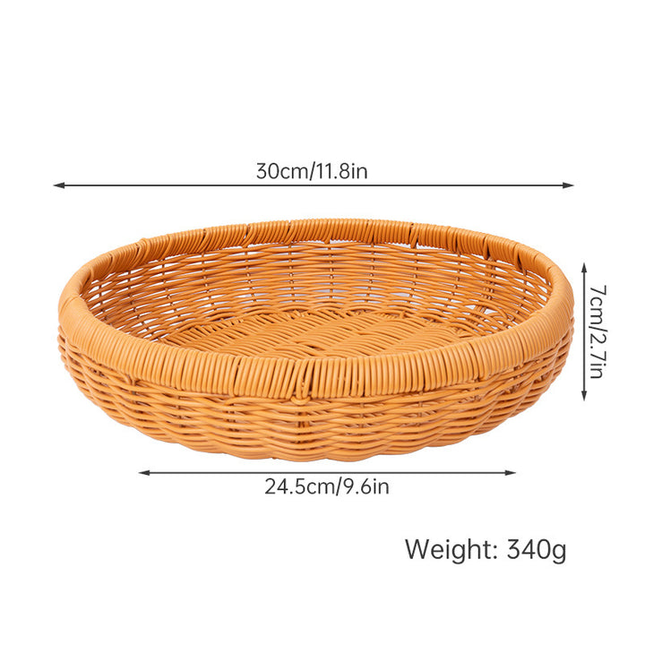 Artisan Woven Decorative Basket Kalsten