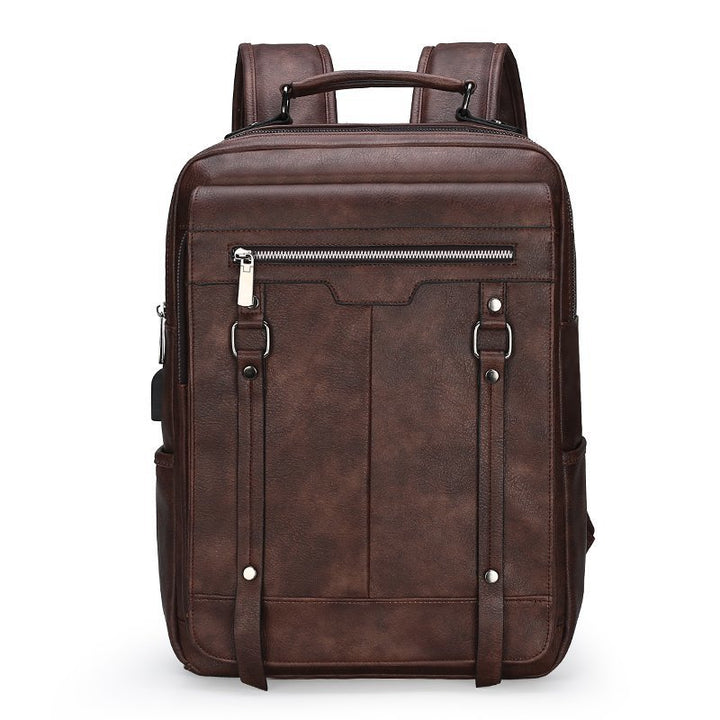 Premium Vintage Leather Backpack Kalsten