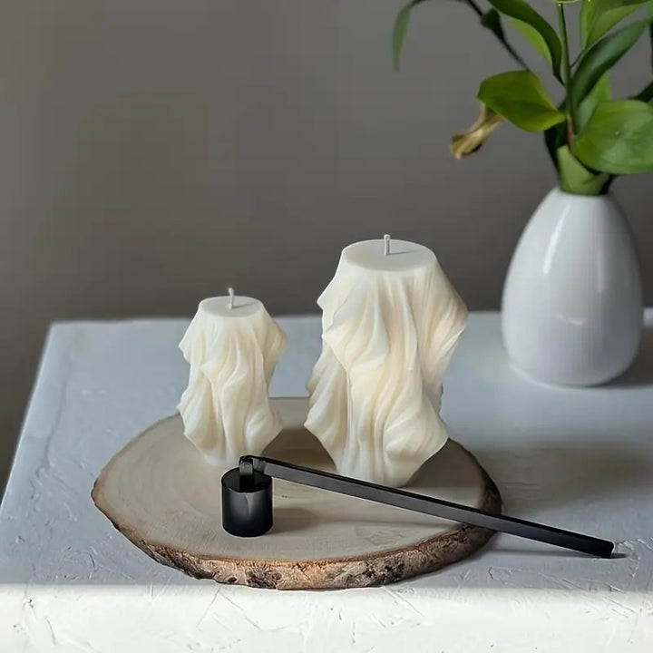 Sculpted Decorative Candle